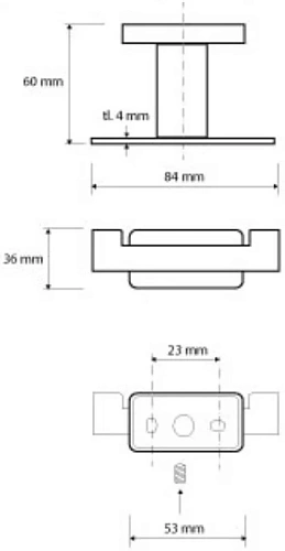 Крючок Bemeta NIKI 153106032 Крючок Bemeta NIKI 153106032