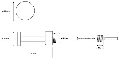 Крючок Bemeta OMEGA 104206023 Крючок Bemeta OMEGA 104206023
