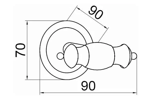 Крючок Boheme Venturo 10307 Крючок Boheme Venturo 10307