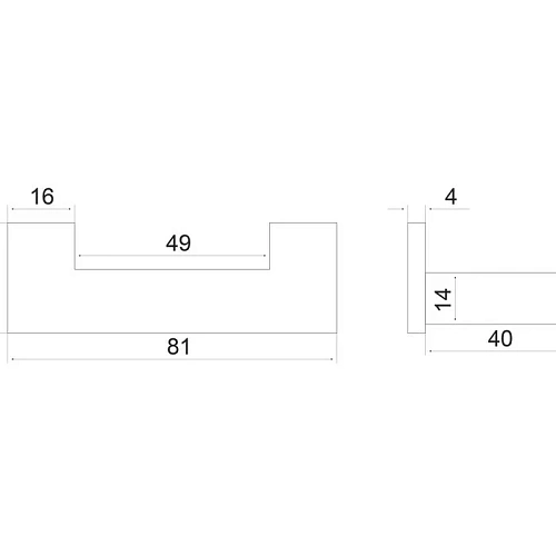 Крючок EXCELLENT Riko (черный) двойной DOEX.1602BL Крючок EXCELLENT Riko (черный) двойной DOEX.1602BL