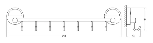 Крючок FBS Luxia LUX 028 длина 40 см Крючок FBS Luxia LUX 028 длина 40 см