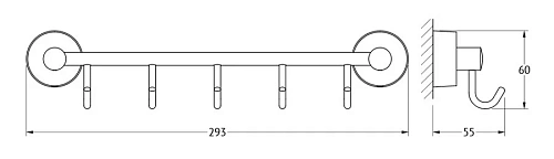 Крючок FBS Nostalgy NOS 026 длина 30 см Крючок FBS Nostalgy NOS 026 длина 30 см