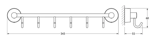 Крючок FBS Nostalgy NOS 027 длина 35 см Крючок FBS Nostalgy NOS 027 длина 35 см