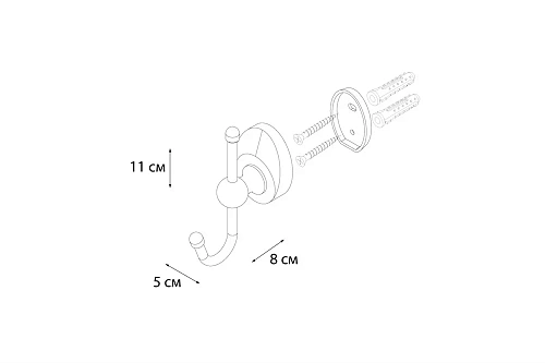 Крючок Fixsen Europa FX-21805A Крючок Fixsen Europa FX-21805A