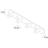 Крючок Fixsen Hotel FX-31005-4 Крючок Fixsen Hotel FX-31005-4