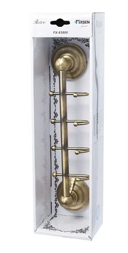 Крючок Fixsen Retro FX-83805А-4 Крючок Fixsen Retro FX-83805А-4