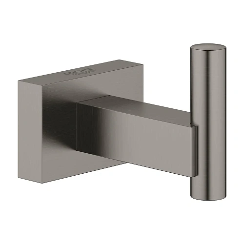 Крючок GROHE Essentials Cube, темный графит матовый (40511AL1) Крючок GROHE Essentials Cube, темный графит матовый (40511AL1)