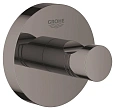 Крючок GROHE Essentials, тёмный графит глянец (40364A01) Крючок GROHE Essentials, тёмный графит глянец (40364A01)