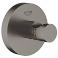 Крючок GROHE Essentials, тёмный графит матовый (40364AL1) Крючок GROHE Essentials, тёмный графит матовый (40364AL1)