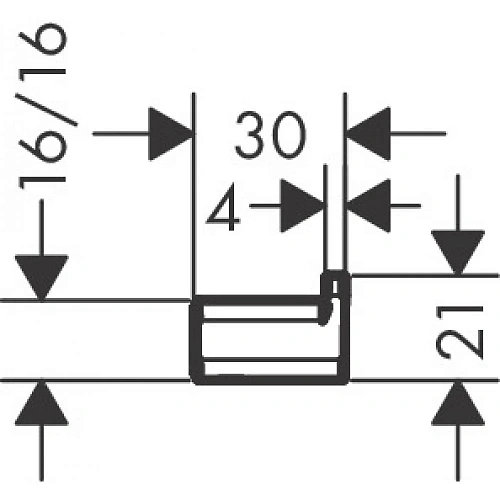 Крючок Hansgrohe AddStoris 41742700, матовый белый Крючок Hansgrohe AddStoris 41742700, матовый белый