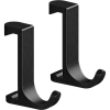 Крючок Hansgrohe WallStoris узкий, для крепления на штангу 27929670, матовый черный Крючок Hansgrohe WallStoris узкий, для крепления на штангу 27929670, матовый черный