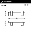Крючок двойной WHITECROSS Cubo CU2412BL черный матовый Крючок двойной WHITECROSS Cubo CU2412BL черный матовый