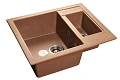 Кухонная мойка GranFest Quadro Q-610 K тер терракот Кухонная мойка GranFest Quadro Q-610 K тер терракот