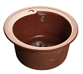 Кухонная мойка GranFest Rondo R-450 кр.м красный марс Кухонная мойка GranFest Rondo R-450 кр.м красный марс