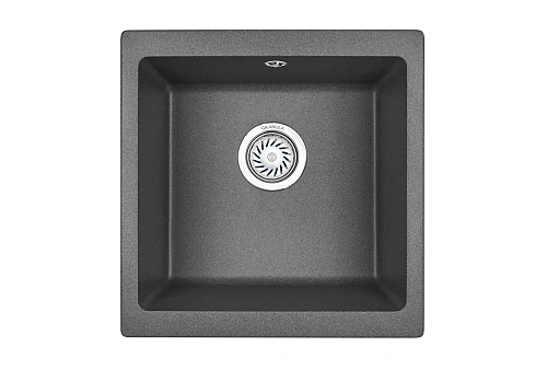 Кухонная мойка Granula 4451, ГРАФИТ (ЧЁРНО-СЕРЫЙ), кварц 450х460 Кухонная мойка Granula 4451, ГРАФИТ (ЧЁРНО-СЕРЫЙ), кварц 450х460