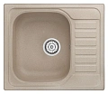 Кухонная мойка Granula 5801, ПЕСОК, кварц 575х495 Кухонная мойка Granula 5801, ПЕСОК, кварц 575х495