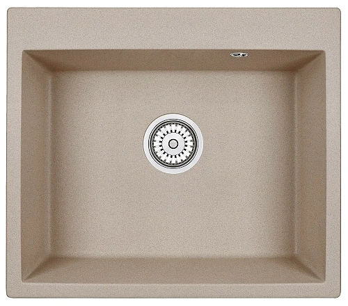 Кухонная мойка Granula 6001, ПЕСОК, кварц 600х520 Кухонная мойка Granula 6001, ПЕСОК, кварц 600х520