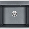 Кухонная мойка Granula 6001, ШВАРЦ (чёрный металлик), кварц 600х520 Кухонная мойка Granula 6001, ШВАРЦ (чёрный металлик), кварц 600х520
