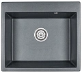 Кухонная мойка Granula 6001, ШВАРЦ (чёрный металлик), кварц 600х520 Кухонная мойка Granula 6001, ШВАРЦ (чёрный металлик), кварц 600х520