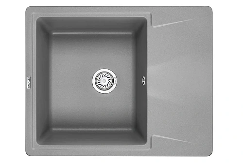 Кухонная мойка Granula 6201, АЛЮМИНИУМ, кварц 620х500 Кухонная мойка Granula 6201, АЛЮМИНИУМ, кварц 620х500