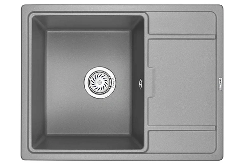 Кухонная мойка Granula 6503, АЛЮМИНИУМ, кварц 650х500 Кухонная мойка Granula 6503, АЛЮМИНИУМ, кварц 650х500