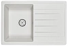 Кухонная мойка Granula 7602, БЕЛЫЙ, СтандАРТ кварц 760х500 Кухонная мойка Granula 7602, БЕЛЫЙ, СтандАРТ кварц 760х500