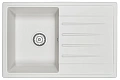 Кухонная мойка Granula 7602, БЕЛЫЙ, СтандАРТ кварц 760х500 Кухонная мойка Granula 7602, БЕЛЫЙ, СтандАРТ кварц 760х500
