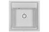 Кухонная мойка Granula KS-5002, АРКТИК (БЕЛЫЙ) кухонная мойка, кварц 510х500