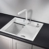 Кухонная мойка Granula KS-6003, АРКТИК (БЕЛЫЙ), кварц 600х510 Кухонная мойка Granula KS-6003, АРКТИК (БЕЛЫЙ), кварц 600х510