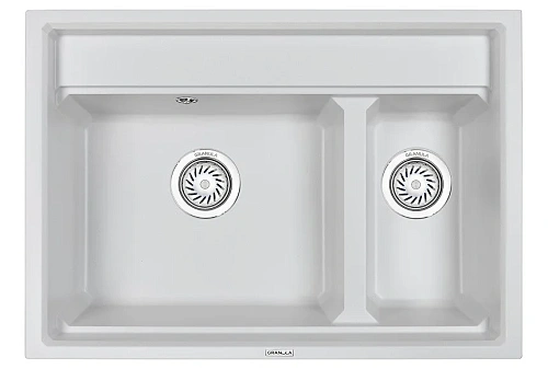 Кухонная мойка Granula KS-7302, АРКТИК (БЕЛЫЙ), кварц 730х510 Кухонная мойка Granula KS-7302, АРКТИК (БЕЛЫЙ), кварц 730х510