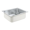 Кухонная мойка GROHE K200 60-S, 533 x 458 мм, оборачиваемая с одной чашей, нержавеющая сталь (31719S 31719SD0 Кухонная мойка GROHE K200 60-S, 533 x 458 мм, оборачиваемая с одной чашей, нержавеющая сталь (31719S 31719SD0
