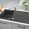 Кухонная мойка GROHE K400, 860 x 500 мм, черный гранит (31640AP0) Кухонная мойка GROHE K400, 860 x 500 мм, черный гранит (31640AP0)