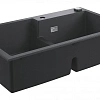 Кухонная мойка GROHE K500 с 2 чашами, 860 x 500 мм, черный гранит (31649AP0) Кухонная мойка GROHE K500 с 2 чашами, 860 x 500 мм, черный гранит (31649AP0)
