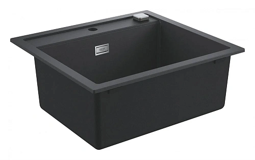 Кухонная мойка GROHE K700 с одной чашей, 560 x 510 мм, черный гранит (31651AP0) Кухонная мойка GROHE K700 с одной чашей, 560 x 510 мм, черный гранит (31651AP0)