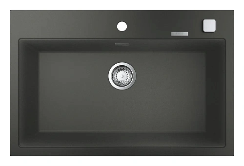 Кухонная мойка GROHE K700 с одной чашей, 780 x 510 мм, серый гранит (31652AT0) Кухонная мойка GROHE K700 с одной чашей, 780 x 510 мм, серый гранит (31652AT0)