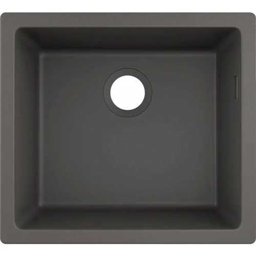 Кухонная мойка Hansgrohe S51 S510-U450 450 43431290, серый камень Кухонная мойка Hansgrohe S51 S510-U450 450 43431290, серый камень