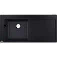 Кухонная мойка Hansgrohe S51 S5110-F450 450 с крылом 43330170, черный графит встраиваемая Кухонная мойка Hansgrohe S51 S5110-F450 450 с крылом 43330170, черный графит встраиваемая