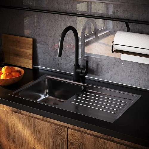 Кухонная мойка Iddis Sound (SND78PDi77) нержавеющая сталь, полированная, с крылом 780x440x180 Кухонная мойка Iddis Sound (SND78PDi77) нержавеющая сталь, полированная, с крылом 780x440x180