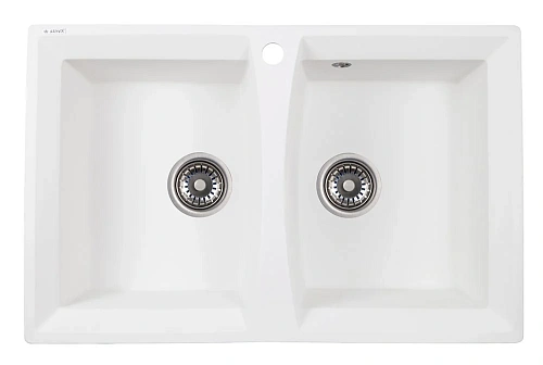 Кухонная мойка Kaiser KM2M-5078 W White (цв.241) Кухонная мойка Kaiser KM2M-5078 W White (цв.241)