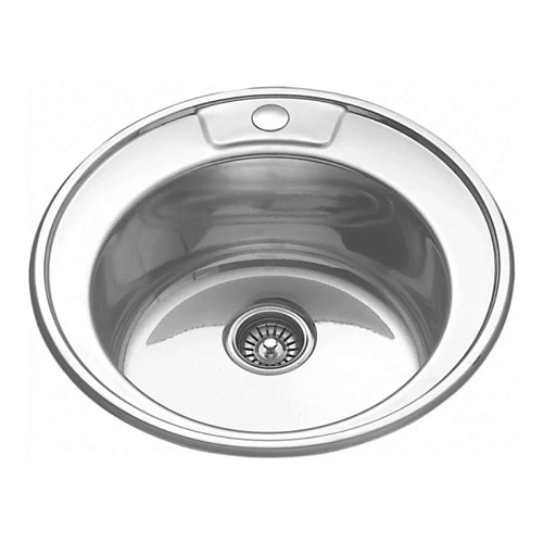 Кухонная мойка MELANA 490 0,6/170 ДЕКОР врезная круглая с сифоном(151Dta*16) 151Dta(*16) Кухонная мойка MELANA 490 0,6/170 ДЕКОР врезная круглая с сифоном(151Dta*16) 151Dta(*16)