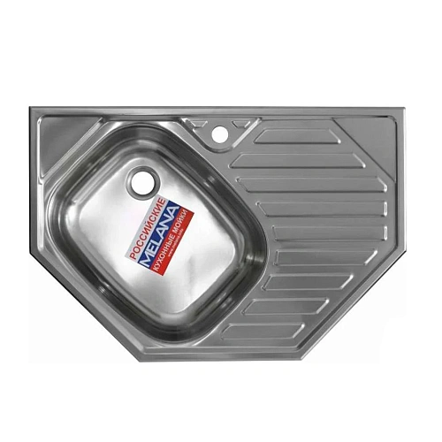 Кухонная мойка MELANA 7651 L RUS 0,6/160 врезнаяугловая с сифоном (7651L *10) 7651L RUS Кухонная мойка MELANA 7651 L RUS 0,6/160 врезнаяугловая с сифоном (7651L *10) 7651L RUS