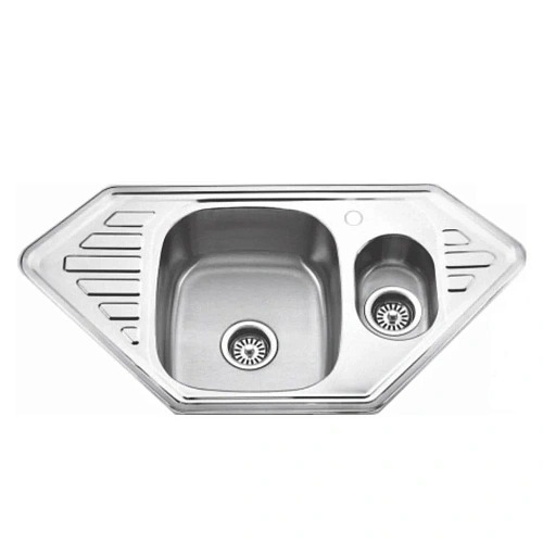 Кухонная мойка MELANA 9550C 0,8/180 1,5-я чаша врезная угловая с сифоном (222 С t *7) 222 C t (*7) Кухонная мойка MELANA 9550C 0,8/180 1,5-я чаша врезная угловая с сифоном (222 С t *7) 222 C t (*7)