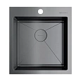Кухонная мойка Omoikiri Akisame 46-GM нерж.сталь/вороненая сталь 4973095 Кухонная мойка Omoikiri Akisame 46-GM нерж.сталь/вороненая сталь 4973095