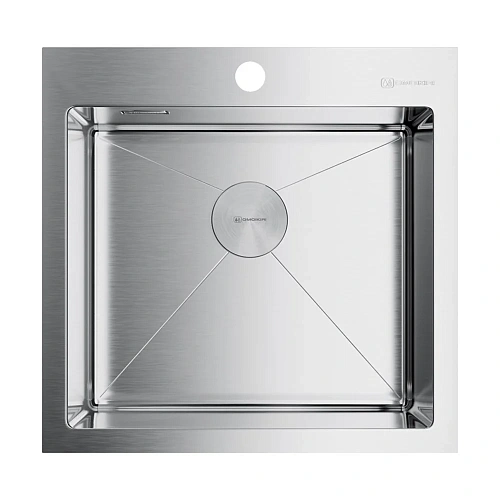 Кухонная мойка Omoikiri Akisame 51-IN нерж.сталь/нержавеющая сталь 4973438 Кухонная мойка Omoikiri Akisame 51-IN нерж.сталь/нержавеющая сталь 4973438