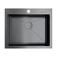 Кухонная мойка Omoikiri Akisame 59-GM нерж.сталь/вороненая сталь 4973096 Кухонная мойка Omoikiri Akisame 59-GM нерж.сталь/вороненая сталь 4973096