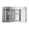 Кухонная мойка Omoikiri Akisame 78-2-IN-L нерж.сталь/нержавеющая сталь 4973062 Кухонная мойка Omoikiri Akisame 78-2-IN-L нерж.сталь/нержавеющая сталь 4973062