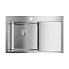 Кухонная мойка Omoikiri Akisame 78-IN-L нерж.сталь/нержавеющая сталь 4973060