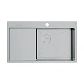Кухонная мойка Omoikiri Akisame 86-IN-R Side нержавеющая сталь/нержавеющая сталь 4997042 Кухонная мойка Omoikiri Akisame 86-IN-R Side нержавеющая сталь/нержавеющая сталь 4997042