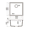 Кухонная мойка Omoikiri Bosen 44-U-BE Tetogranit/ваниль 4993596 Кухонная мойка Omoikiri Bosen 44-U-BE Tetogranit/ваниль 4993596