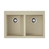 Кухонная мойка Omoikiri Bosen 80-2-BE Tetogranit/ваниль 4993837